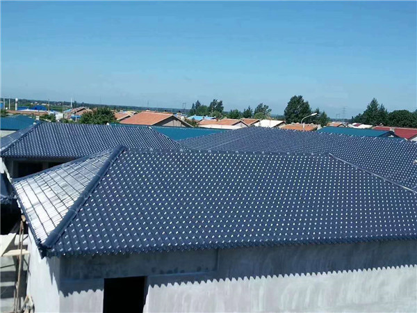 樹(shù)脂瓦工程案例